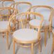 Fauteuils 209 de Thonet, 1986, Set de 6
