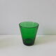 Set of 6 vintage green glasses