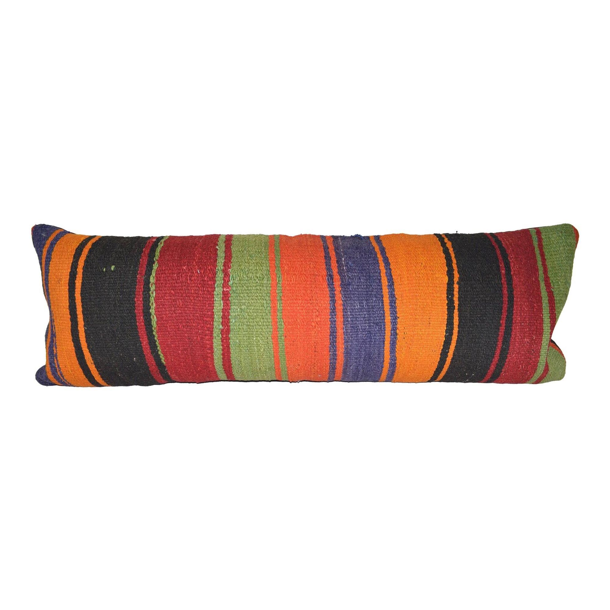 Vintage kilim cushion cover 36x107 cm
