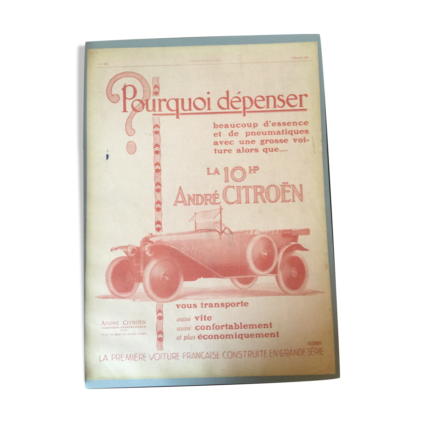 Vintage advertising to be framed