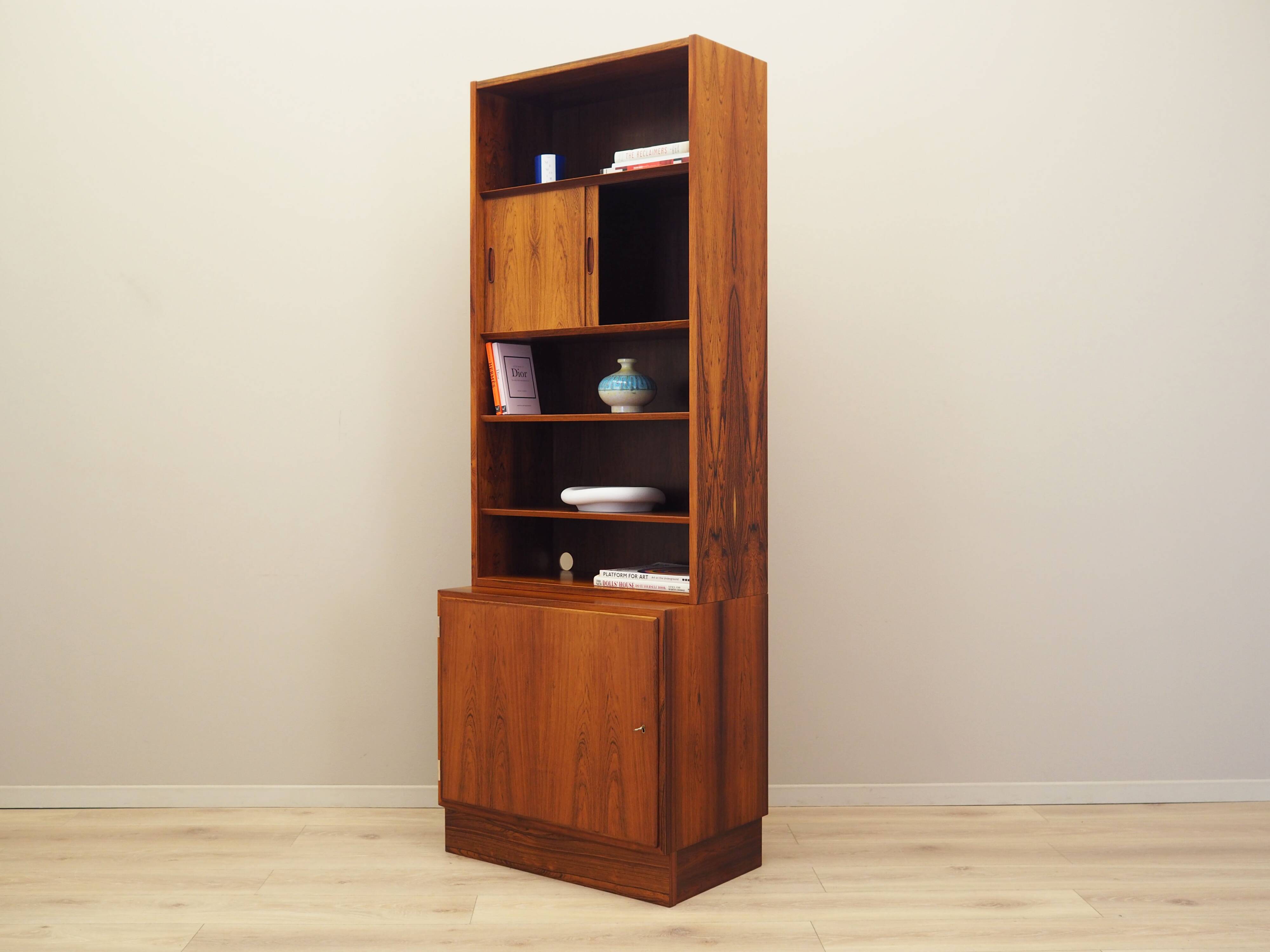 Rosewood bookcase, Danish design, 1970s, production: Hundevad