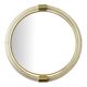 Venetian Round"Torgiglione-Torchon" Murano Glass Wall Mirror in Barovier St