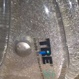 Vintage Murano glass wall lamp by TRE Venezia Italy 1980s