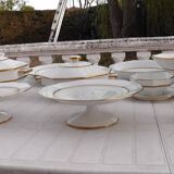 Service de table en Porcelaine de Limoges F. Legrand & Cie