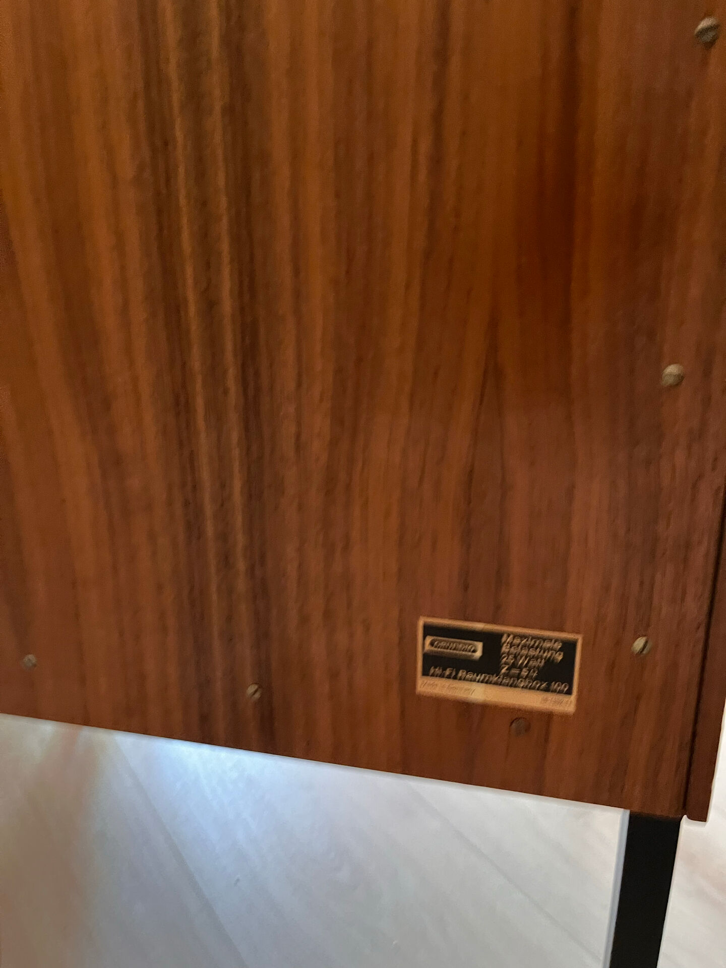 Meuble radio grundig HI FI STUDIO 50