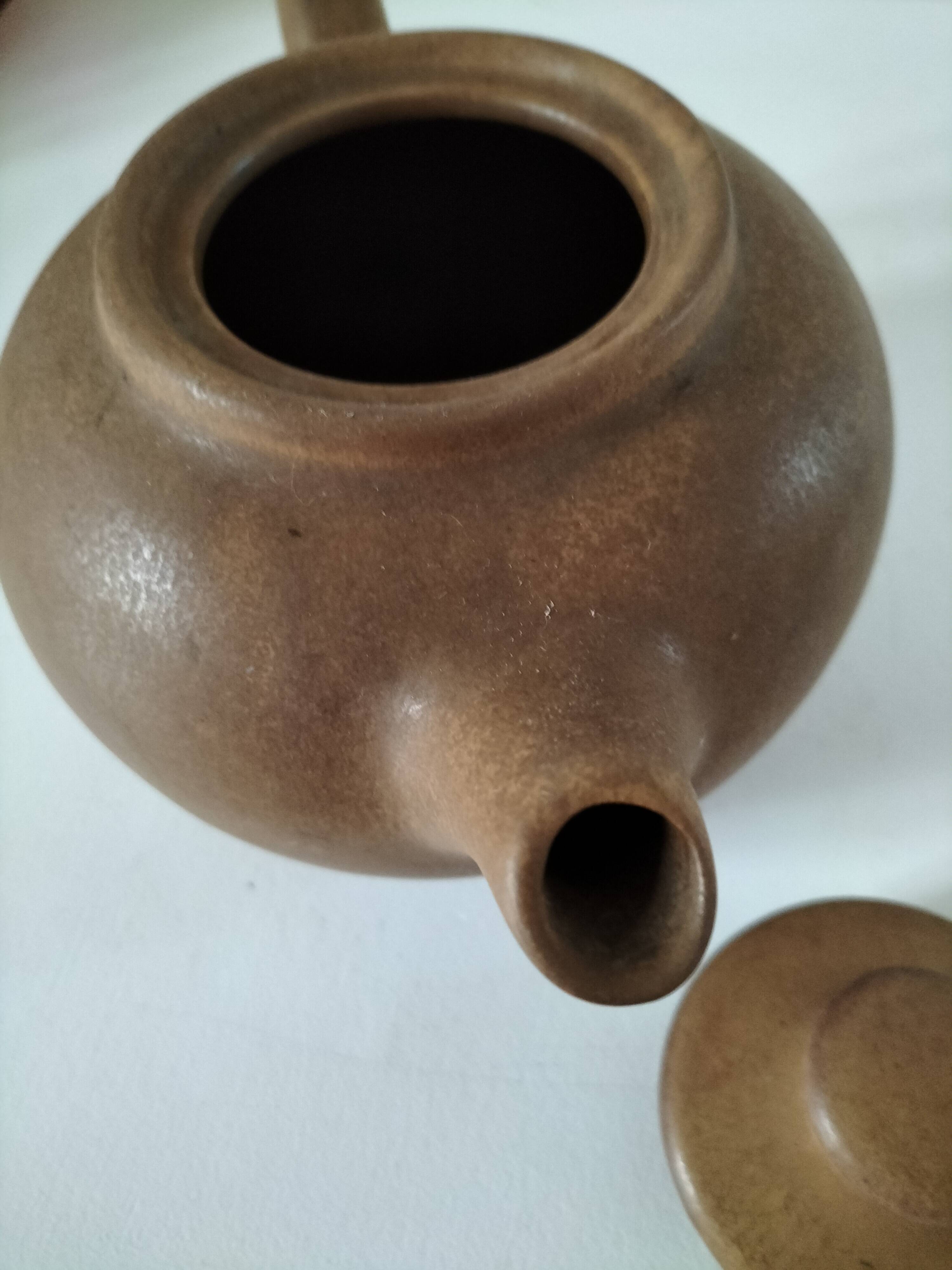 English stoneware teapot