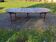 19th century walnut 6 leg table, opening
