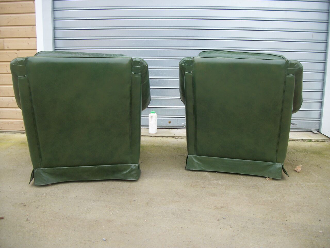 Pair of Schesterfield armchairs