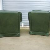 Pair of Schesterfield armchairs
