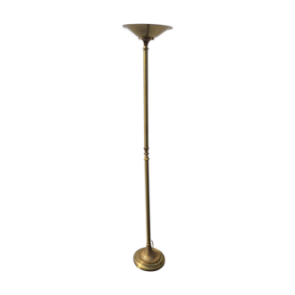 Louis XVI-style halogen lamppost in bronze and brass Lucien GAU