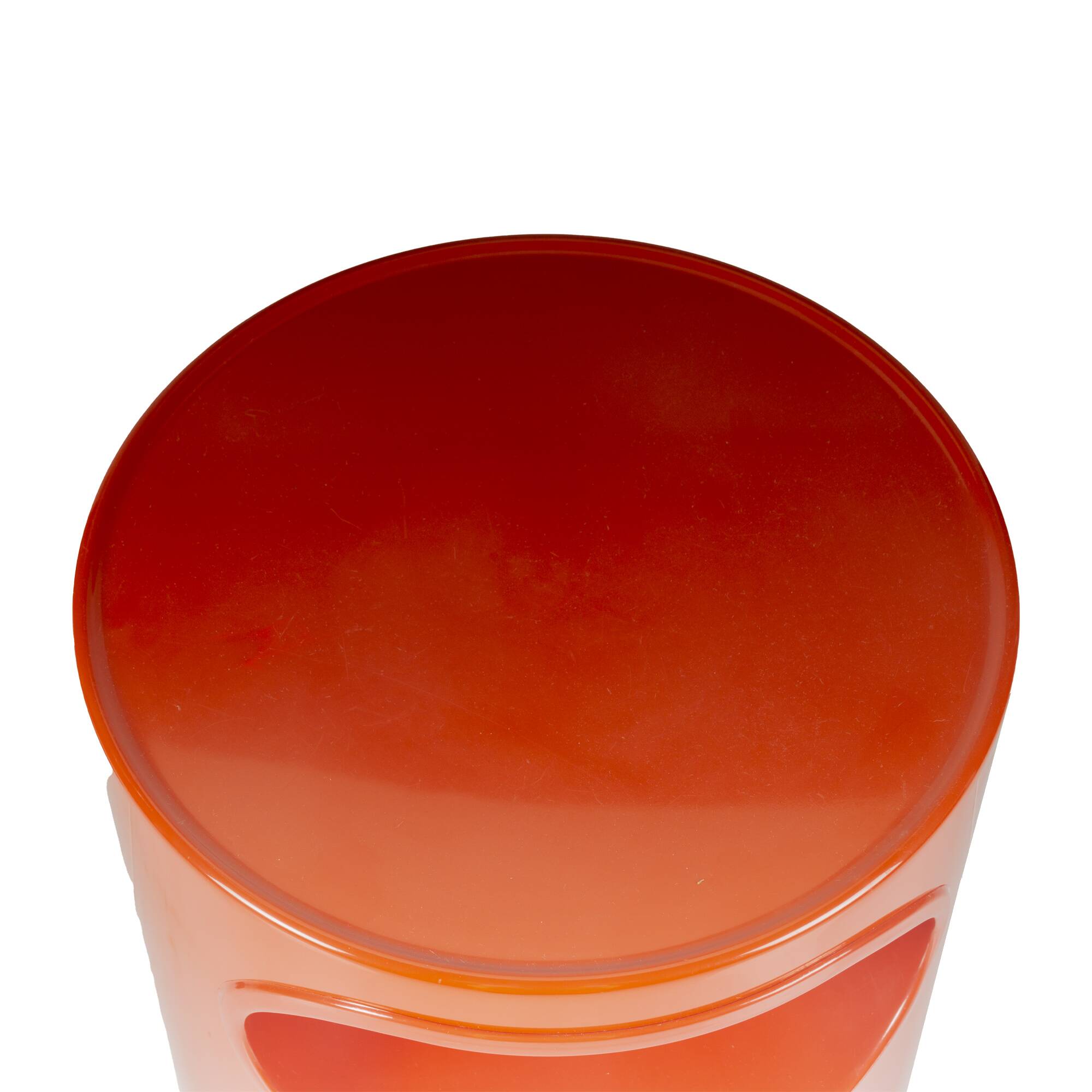 Red Giano Giano Vano Side Table by Emma Gismondi for Artemide