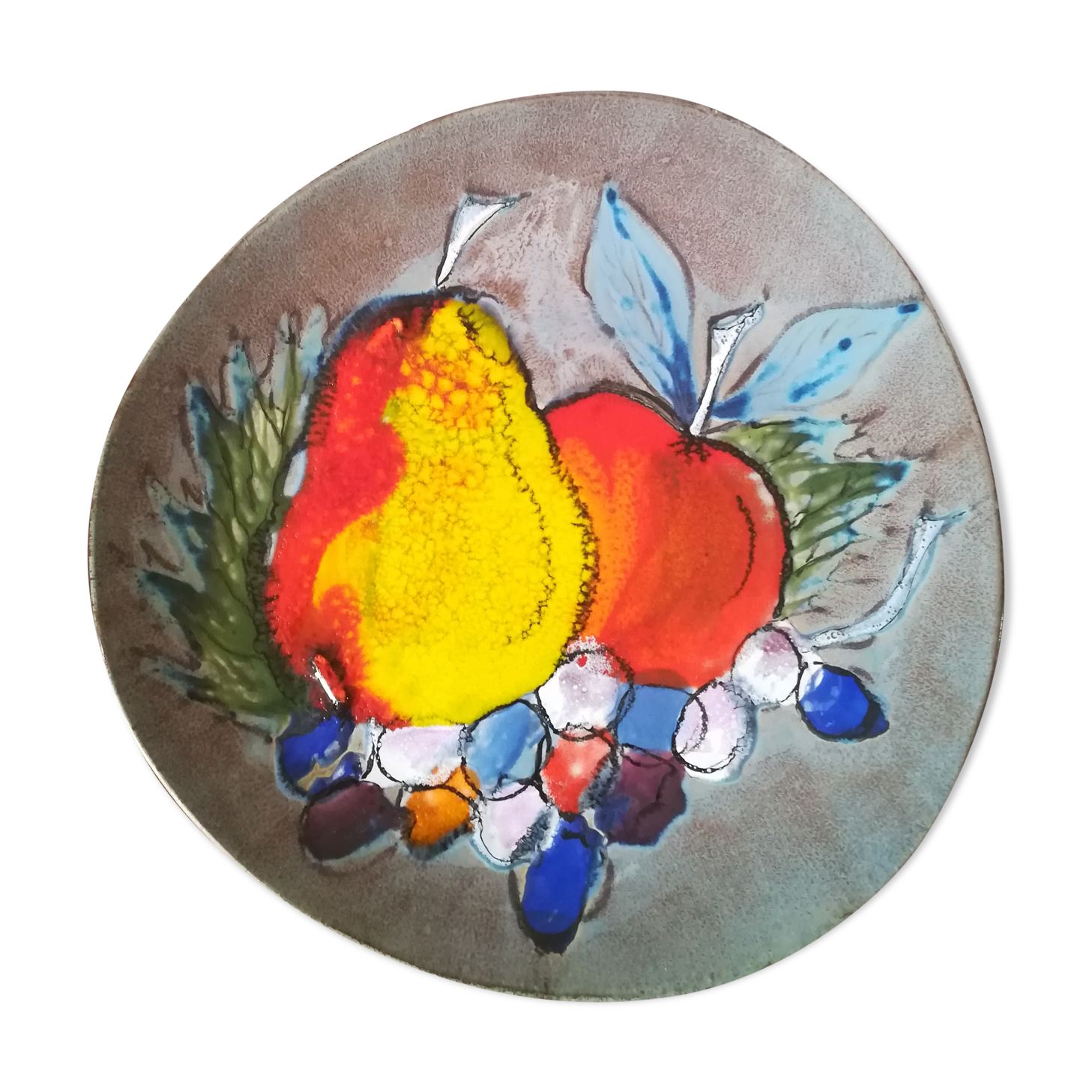 Ceramic plate