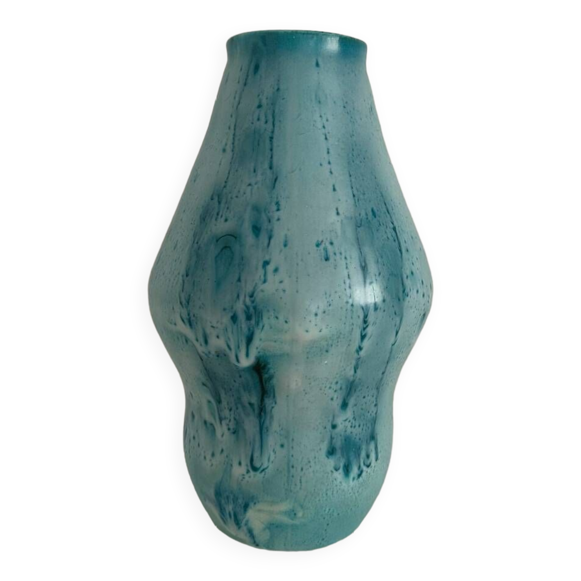 Vase céramique émaillée vintage