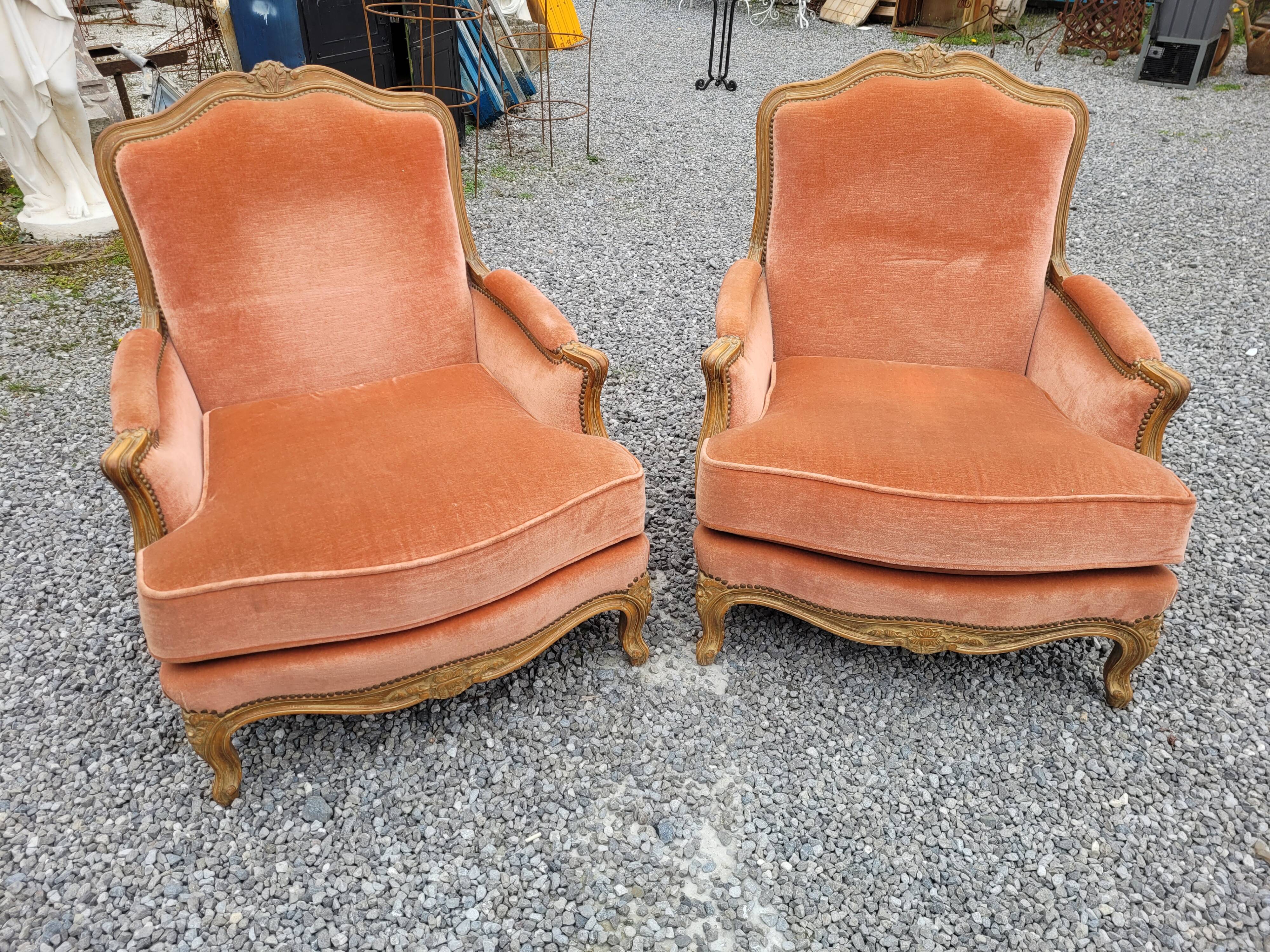 Pair of shepherdess style louis XV