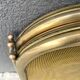 1950s brass fireplace screen