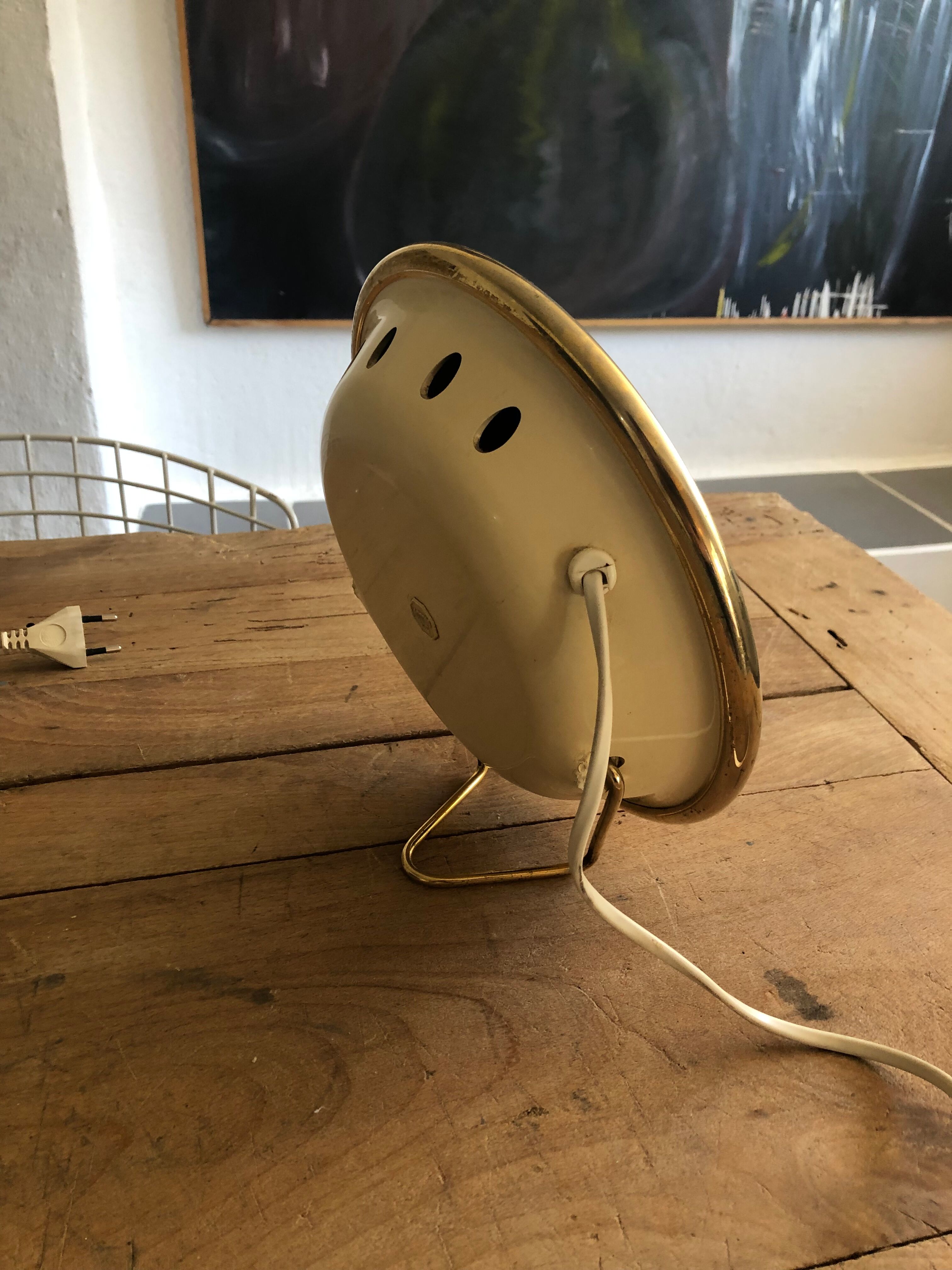 Arpin vintage magnifying mirror