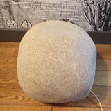 XL stone lamp Dora by André Cazenave damaged