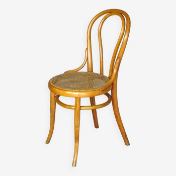 THONET bistro chair N°18, circa 1875 new canework