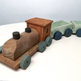Wooden train, 1950s