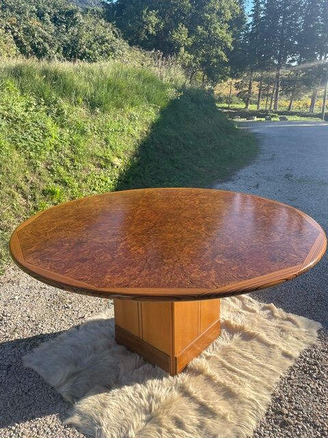 Round table by Tobia and Afra Scarpa Artona edition