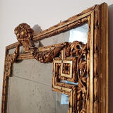 Mirror gold 110x190cm wood
