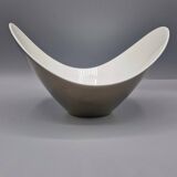 Bol Rosenthal Free Spirit en porcelaine avec glaçure métallique argentée