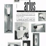 Hand wall lamp Arlus 1960