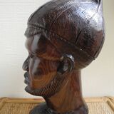 Pair of African sculptures from the 50s