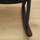 Reenskaug Rocking Chair for Bramin, Black Teak, 1960s