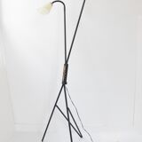 Superbe lampadaire liseuse double 1950 vintage 50S French rockabilly floor lamp