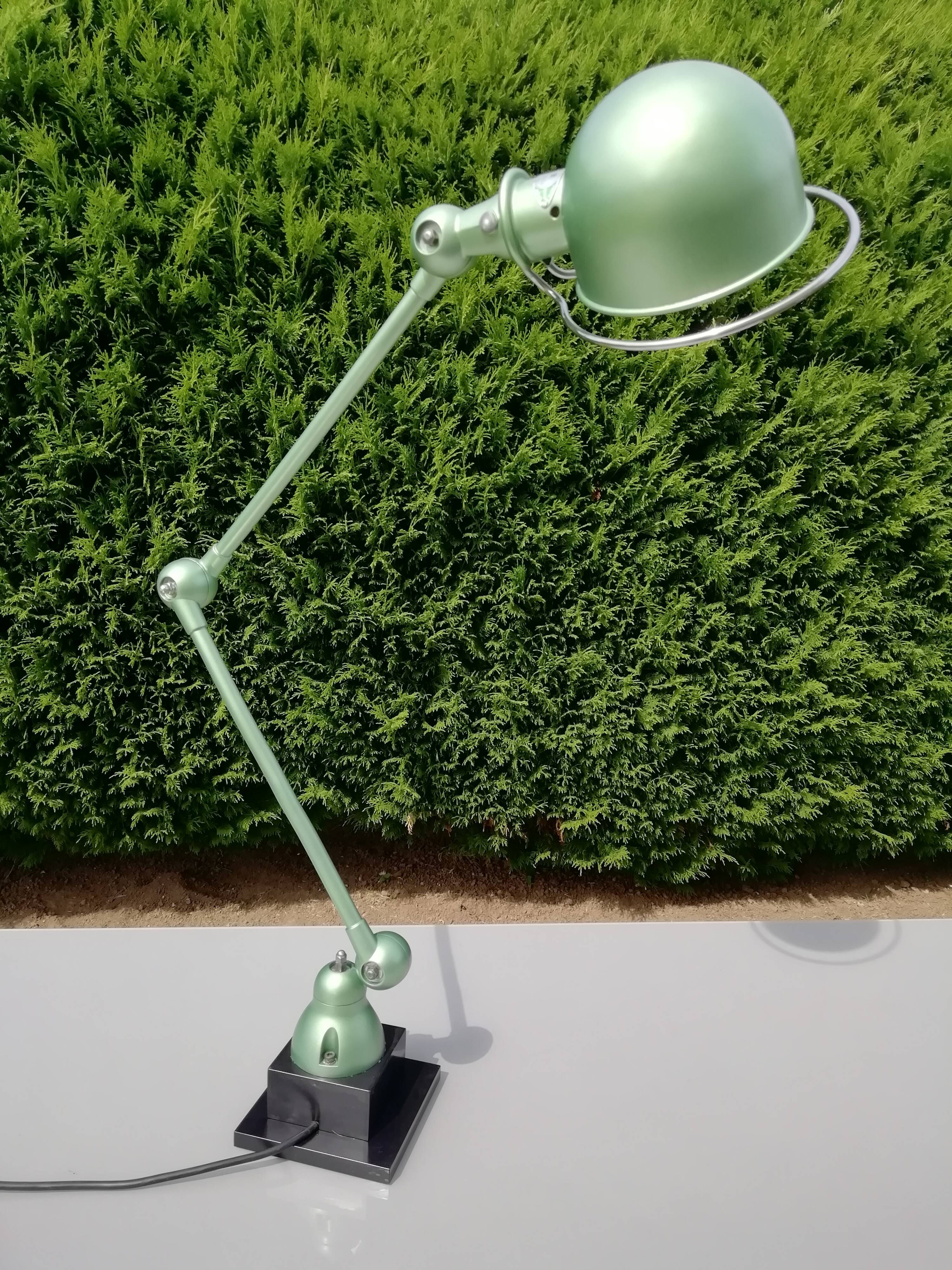 Lampe jielde 2 bras originale domecq lyon industrielle