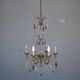 Pampille bronze chandelier and charm