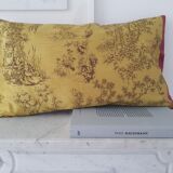 Housse de coussin en soie