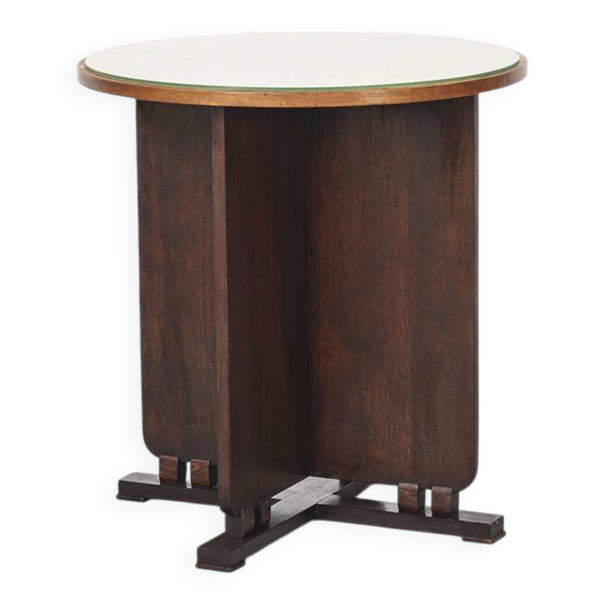 Antique Dutch Art Deco Bauhaus Side Table
