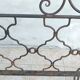 Louis XV style wrought iron bed