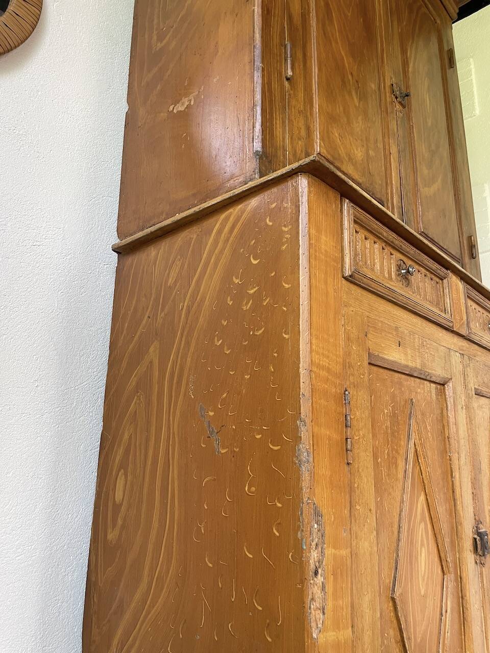 Two-body grocery cabinet, 1900