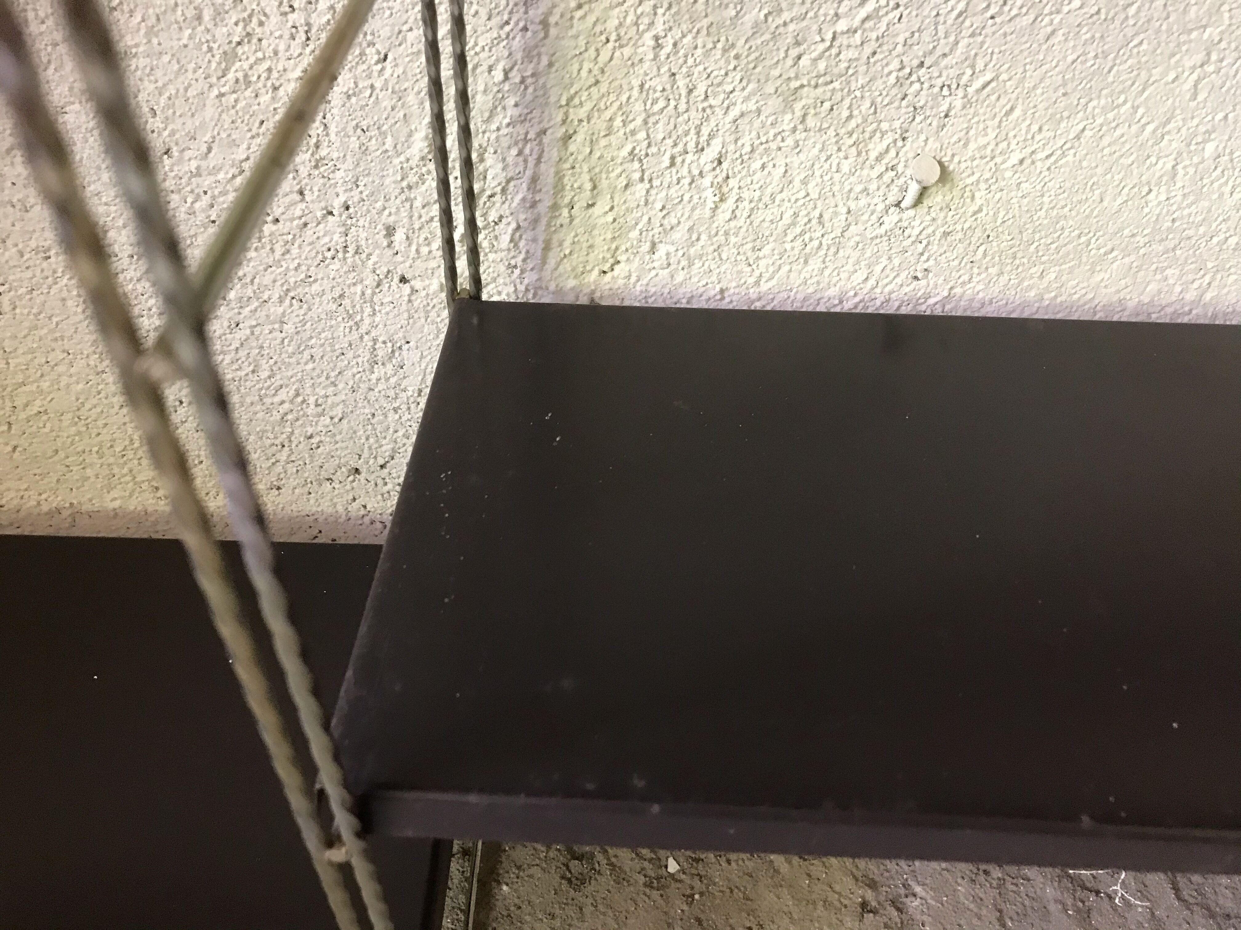 Vintage string shelf