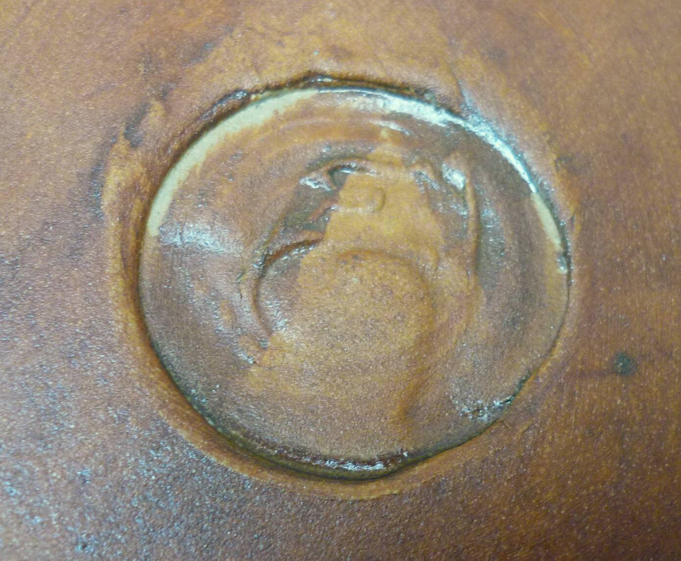 Madelaine Brault, pitcher vase, enameled ceramic, the dove, design 50/60