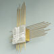 Sculptural Wall Light by Angelo Brotto for Esperia Italy, 60s