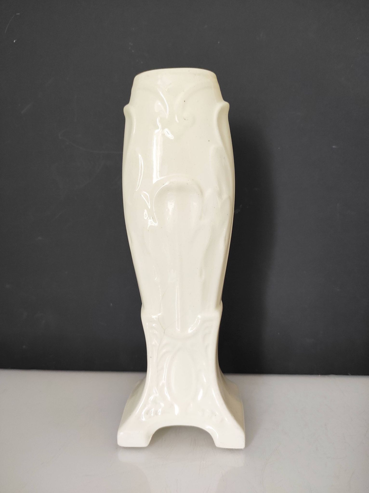 Vase en faïence Saint Clément 1900