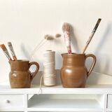 Stoneware pitcher