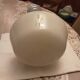 Lustre verre blanc  annees 60