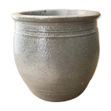 Grey sandstone grease pot