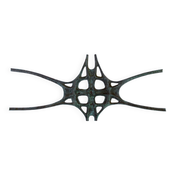 Brutalist "Timeless Elegance Bronze Wall Sculpture