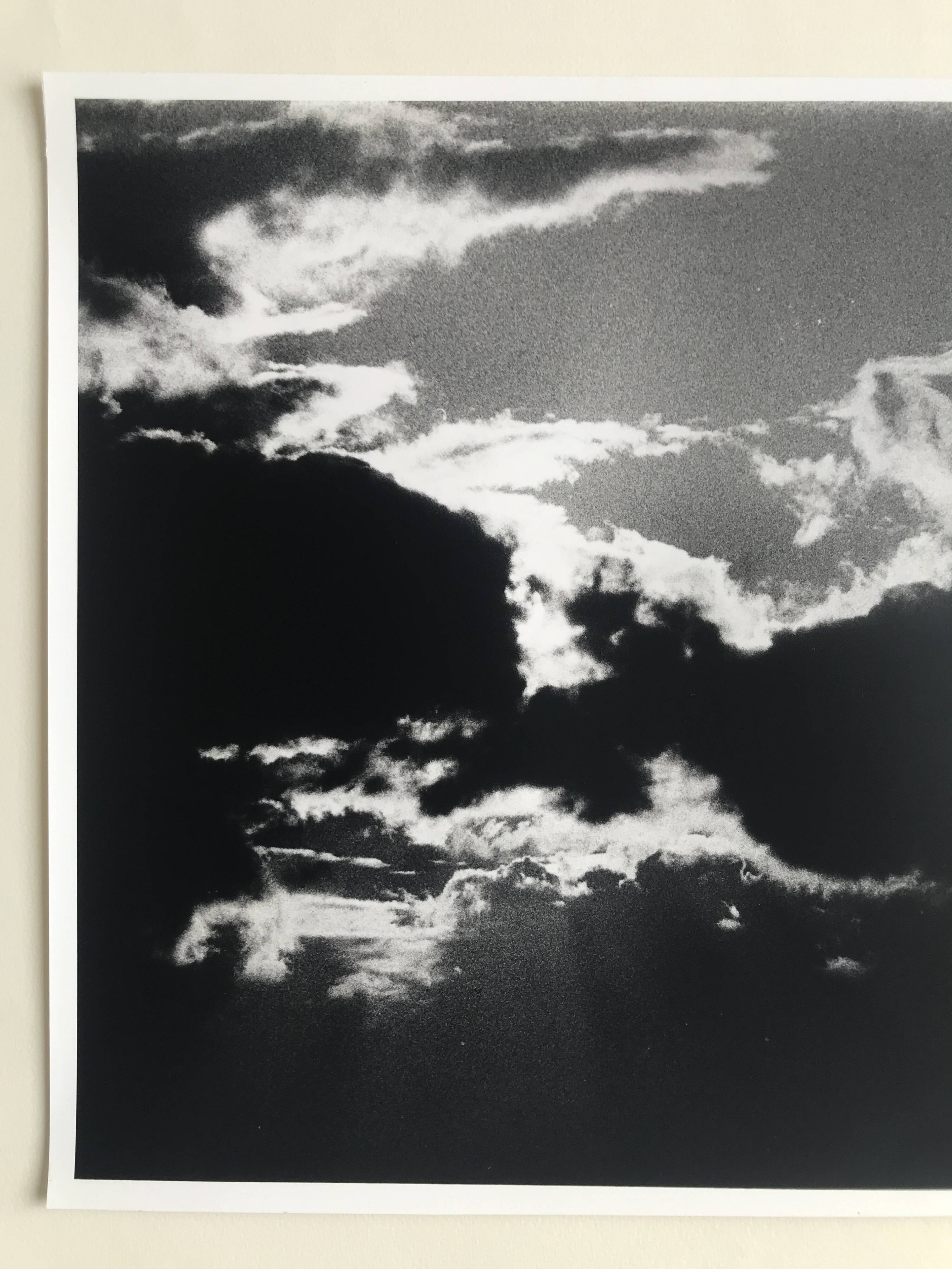 Rosine nusimovici, untitled (cloud iv), c 1980. black and white silver print