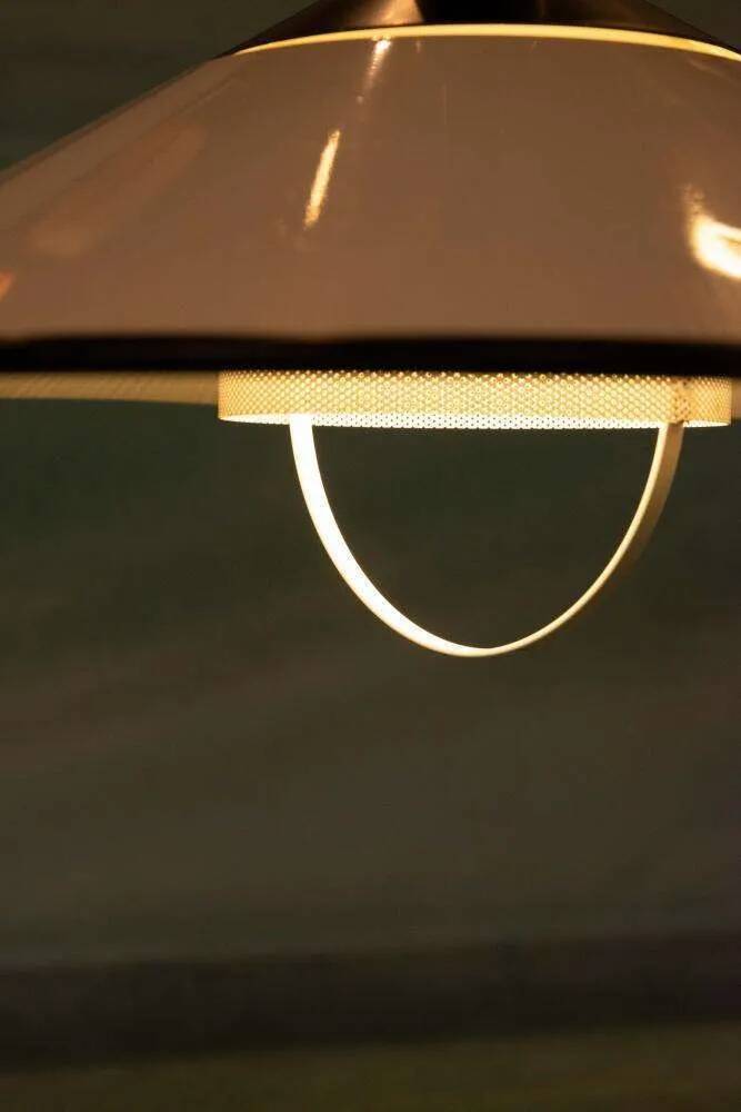 1970s Swedish minimalist Scandinavian suspension lamp with a pull switch.