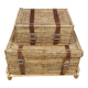 Vintage wicker trunks, set of 2 - 1970s