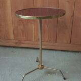 Vintage tripod pedestal table