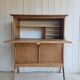 Vintage secretary with compass legs