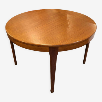 Table ronde « meubles tv paris » scandinave vintage, années 1960